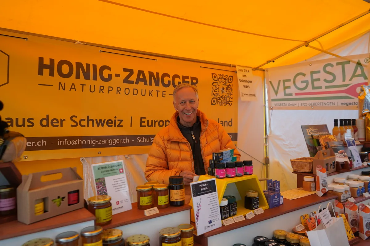 Der Markt in Grüningen